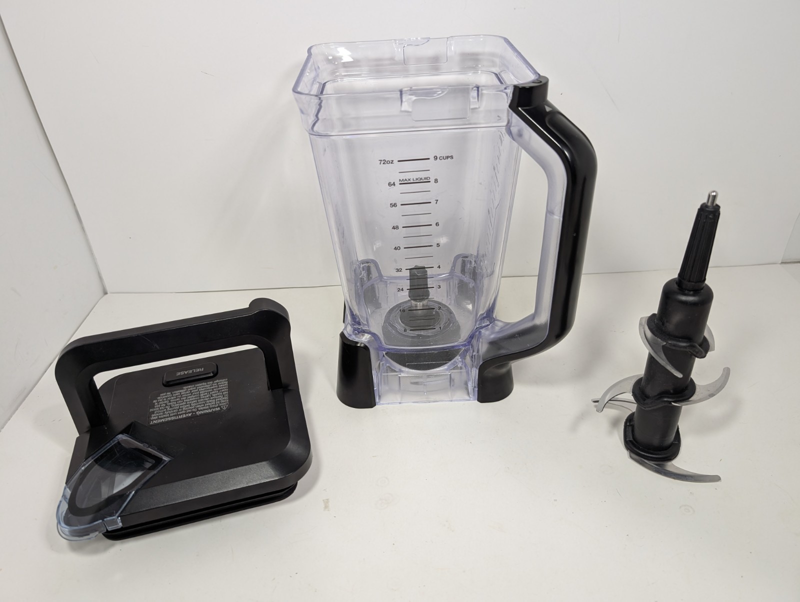 Ninja Blender Pitcher With Blade And Lid 72 oz Auto IQ XL BN