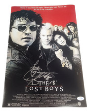 Corey Feldman Signed Lost Boys 12x18 Poster Photo ACOA
