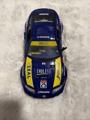Jada toys 1/18 import racer トヨタ スープラ 80 Jada Toys Import Racer Toyota Supra 1:18 Diecast Model Blue/Yellow