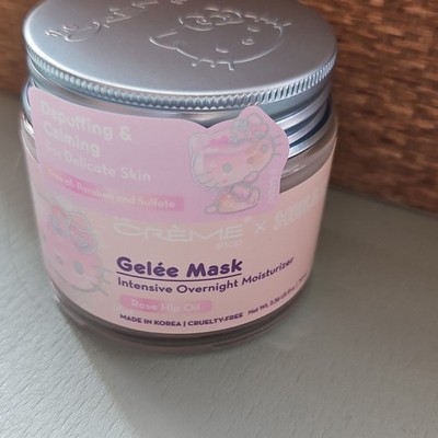 The Crème Shop Hello Kitty Hydrating Gel Mask Rose Hip Oil 2.36 oz/70 mL