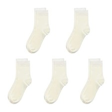 Kids Viscose Bamboo School Socks Soft flate Seam Color Anti Odor Thin