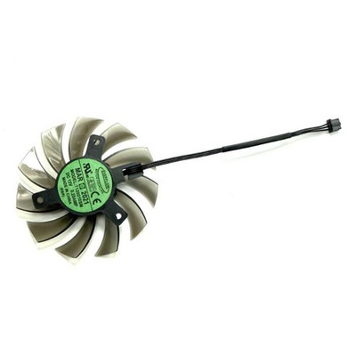 75MM Cooling Fan T128010SU for Gigabyte GV-N730 N630 N610 R575R557 Graphics Card