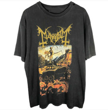Vintage MAYHEM Band Album Live T-Shirt All size S To 5XL AN144