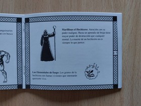 Caja, corcho y manual de reemplazo del Sword Master [ESP] para NES
