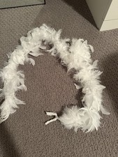 White Feather Boa one size