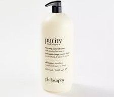 Philosophy Purity Made Simple One-Step Facial Cleanser 32 fl. oz. PUMP NEW