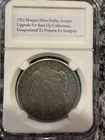 1921-P Morgan Silver Dollar, Light Wear, Beautiful Coin, Encapsulated