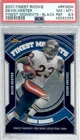 Devin Hester 2007 Topps Finest Rookie Moments Black Refractor PSA 8.5 NM-MT+ /99