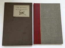 To Russia with Frost Frederick B Adams Jr 1963 Limited First Edition HC Slipcase