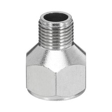 1/8 to 1/4  Air Brush Hose Adapter 1PCS 1/8" BSP Male to 1/4" BSP Female