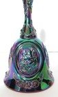 Fenton Madonna & Child Highly Iridized & Ornate Amethyst Bell, Mother's Day Gift — photo 9
