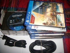 Sony PlayStation 4 Pro 1TB Console Bundle With 2 Controllers 12 Games Tested 🔥