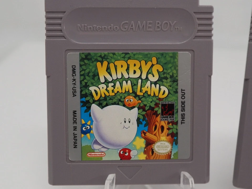 Game Boy Kirby's Dream Land 1 & 2 Nintendo Original Lot 2 Kirby Authentic Games - Image 2 of 4