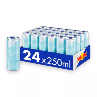 Red Bull Winter Edition Iced Gummy Bear Einweg 24 x 0,25 L Dosen