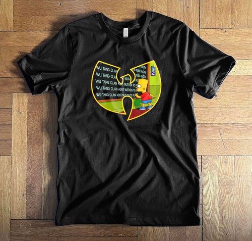 Wu-Tang Clan X Simpsons T-shirt | eBay