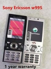 Original Unlocked Sony Ericcson Walkman W995 - Black Silver Cellular Phone