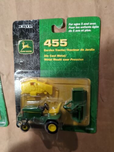 1/32 John Deere 455 Diesel Lawn & Garden Tractor Mower With Tiller - Picture 2 of 4