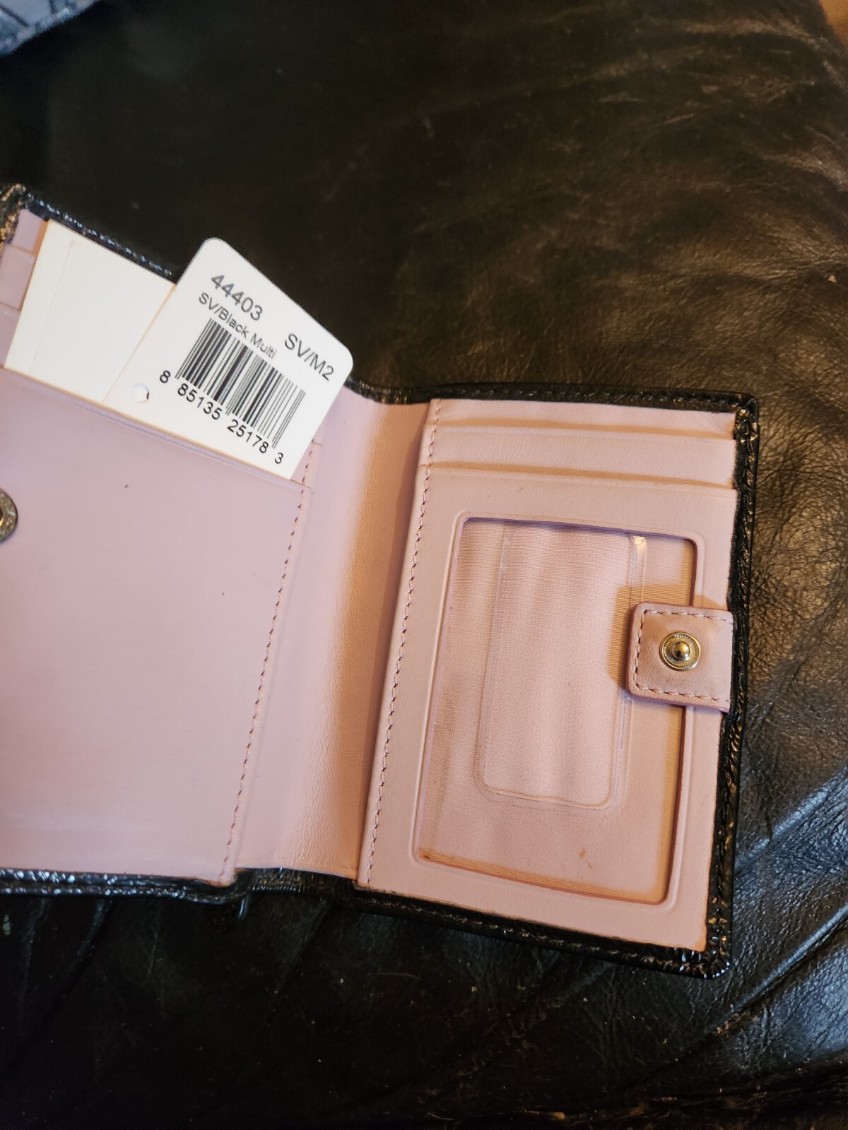 Coach Zebra With Wallet And Mini Skinny Coin Purse Gem