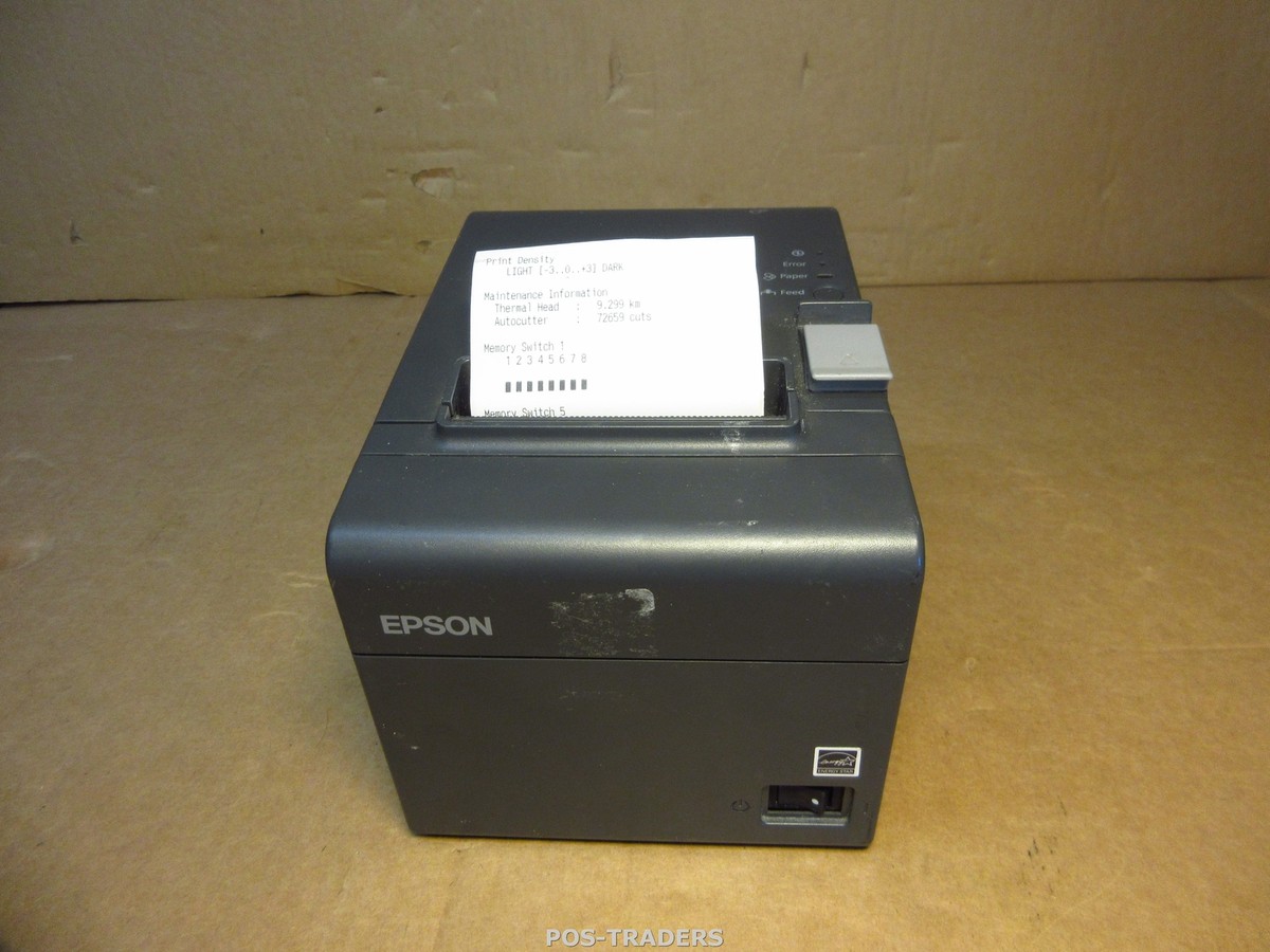Epson TM-T20II M267D USB Thermal 80mm Ticket POS Receipt Printer