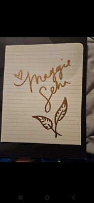 Maggie Geha signierte Tagebuchseite Gotham Poison Ivy