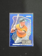 2022 Prizm Baseball Mark McGwire Old School Blue Donut Circles /199 No.OS-7