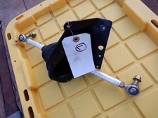 2009 Polaris 600 IQ short track snowmobile parts: STEERING TIE ROD w BELLOWS- L