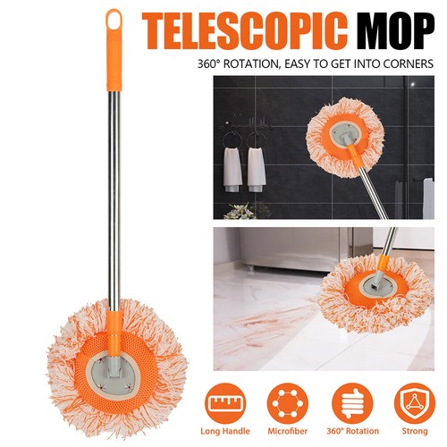 Car Wash Mop Brush with Long Handle 360° Rotating Car Wash Mop Retractable HOT - Picture 13 of 24