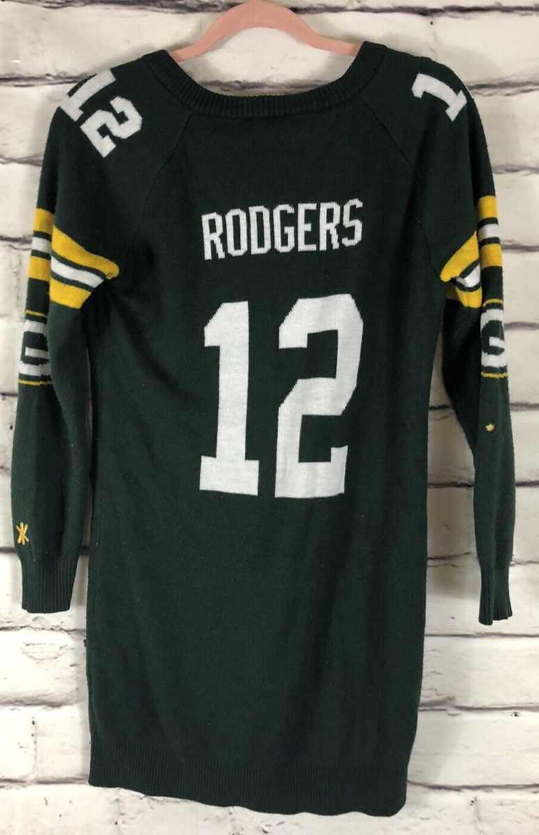 green bay packers sweater dress Vintage Green Bay Packers Mock Sweatshirt Dress, Fruit Of The Loom Women Large