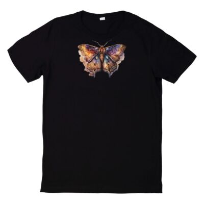 T-Shirt Aquarell Gothic Motte
