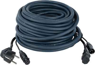 DAP FP08 Schuko-IEC 10 m AUDIO Strom/Signal Kabel