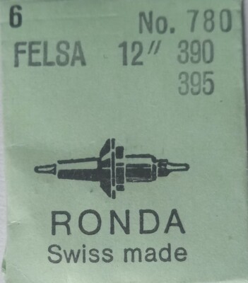 NOS New [ 1X = 1 Staff ] Felsa 390 395 Ronda 780 Eje Balance Staff Asse