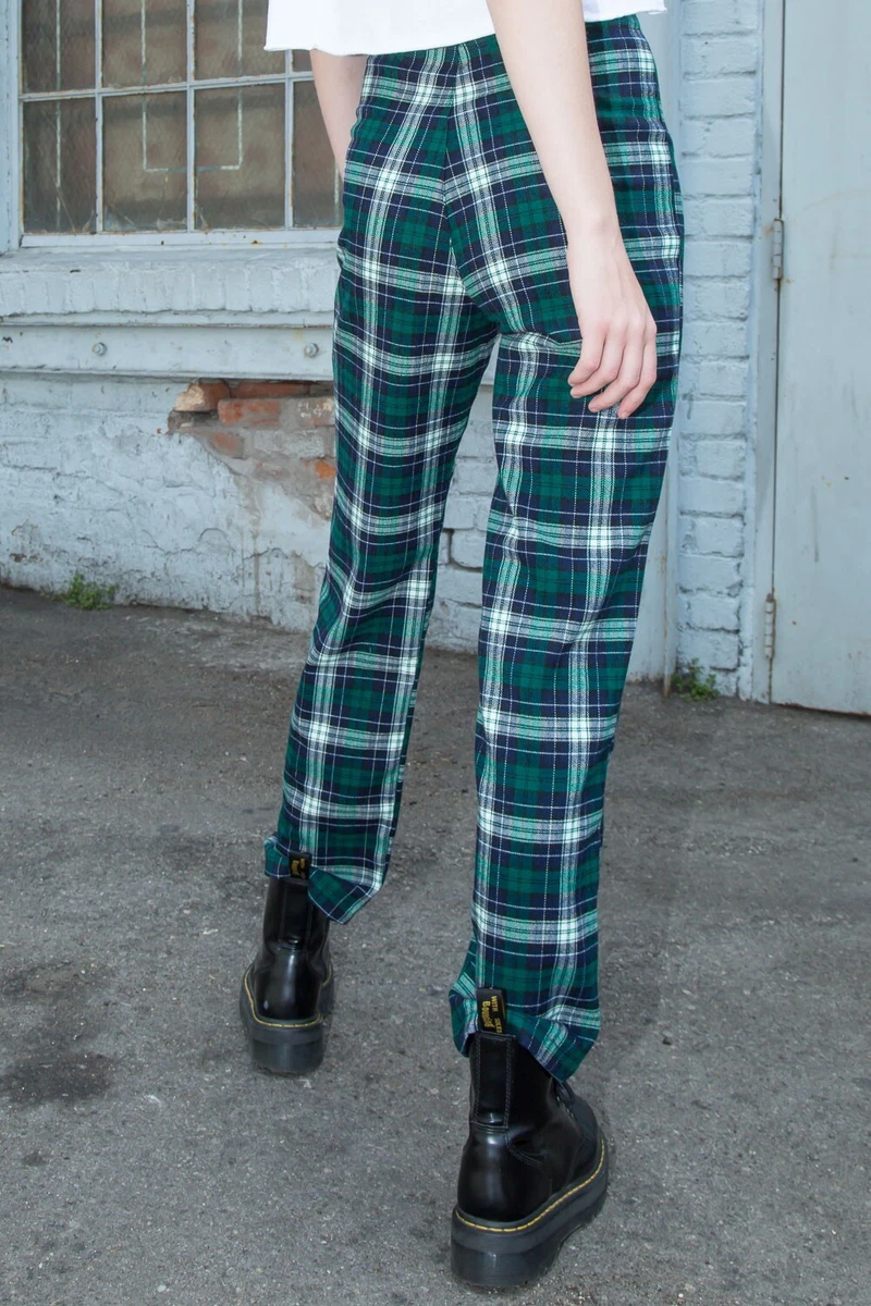 Plaid pants brandy sale