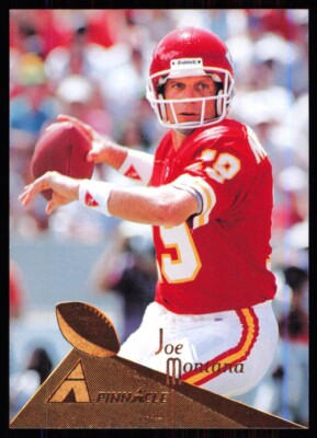 1994 Pinnacle Joe Montana Kansas City Chiefs #102