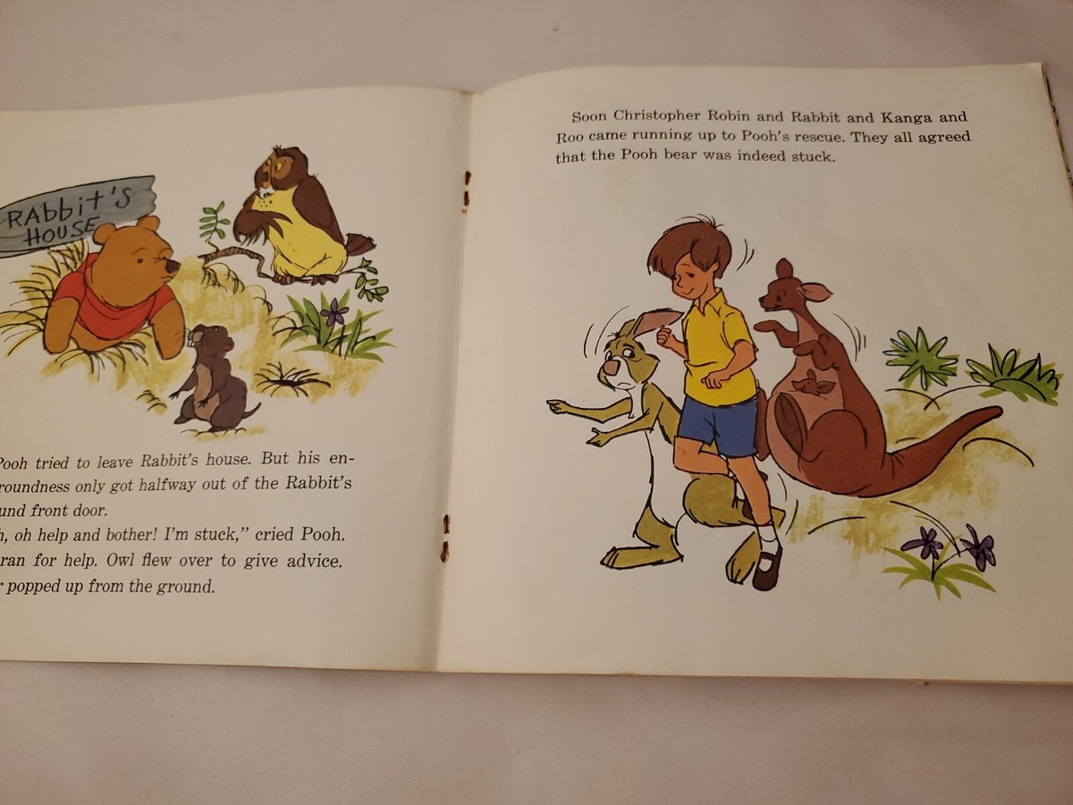 Vtg 1966 Walt Disney Winnie The Pooh and The Honey Tree Record and