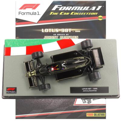 Panini Formel 1 Auto Sammlung Lotus 98T 1986 Ausgabe 146 inkl. Magazin