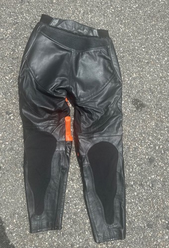 New W Tag Honda Rider Collection Intersport Vented Leather Riding Pants 34 Waist - Picture 4 of 5