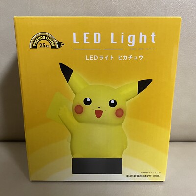 Pokemon Center 25th LED Light Pikachu Pokémon New | eBay