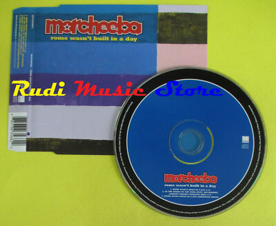 CD Singolo MORCHEEBA Rom wasn't built in a day 2000 germany no lp mc dvd (s13)