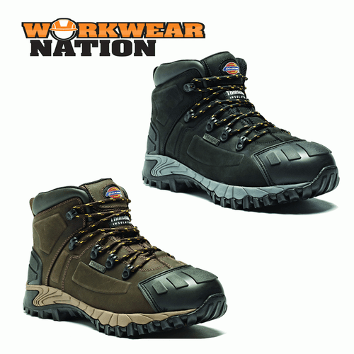 Dickies Medway Safety Hiker Boot, Steel 