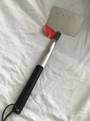 Weber 6694 Premium Breit Wender aus Edelstahl 46 cm NEU unbenutzt Spatula