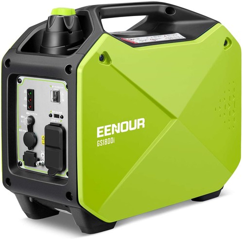 EENOUR 1.4kVA Portable Gasoline Inverter Generator GS1800i 7.5H Use - Picture 9 of 9