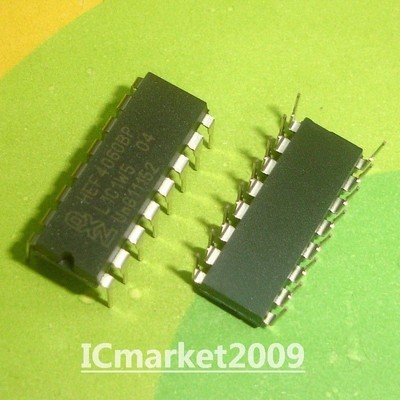 10 PCS HEF4060BP DIP-16 Ripple-Carry Binary Counter/Divider and Oscillator Chip 
