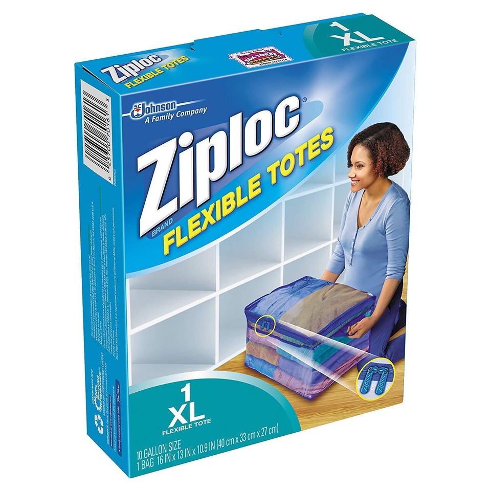 Ziploc Flexible Totes Clothes and Blanket Storage Bags Perfect for