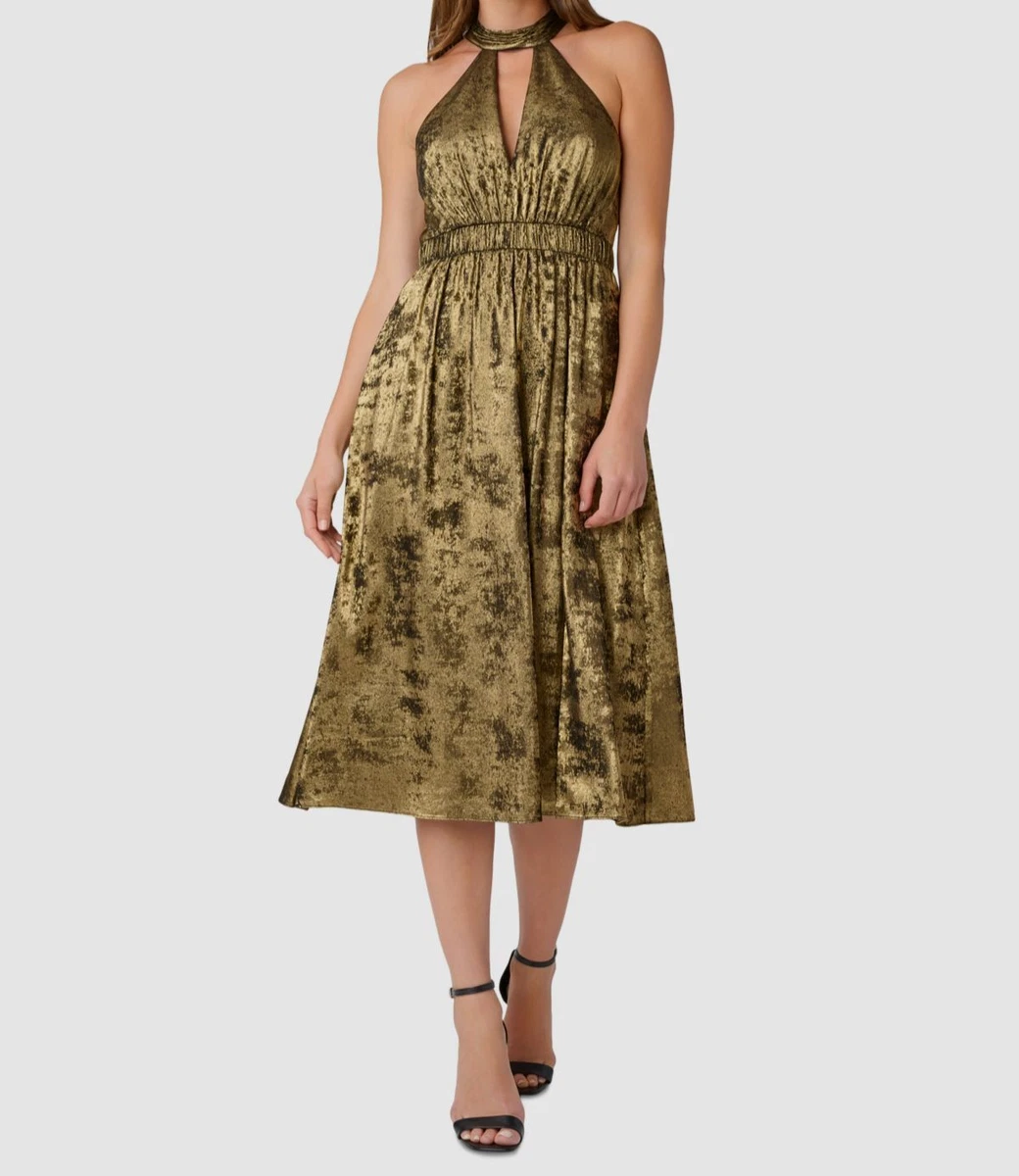 slim fit dress slacks Light Metallic Jacquard Sleeveless Ball Gown With Crinoline Details