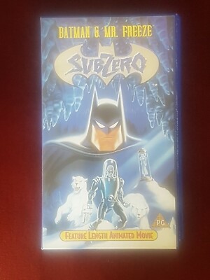 Batman And Mr Freeze: Sub Zero (VHS 1998)