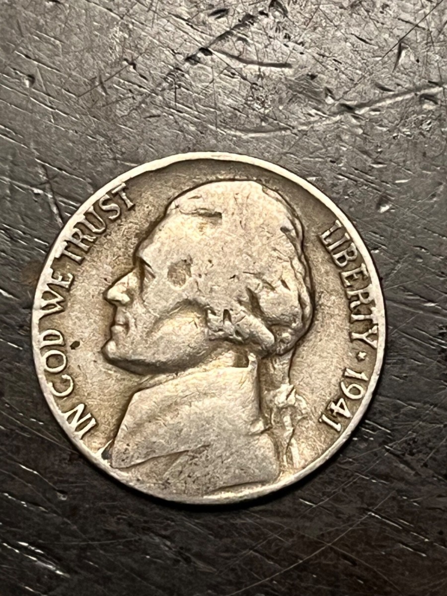 1941 jefferson nickel no mint mark | eBay