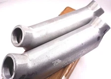 2 NEW CROUSE HINDS BUB 5-SA CONDUIT BODY BUB5SA 1 1/2''