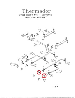 Thermador Bosch Cooktop Ignitor Spark Switch Part # 00189008 - Foto 7