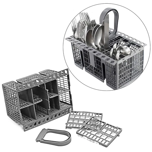 NEW Premium Quality Dishwasher Cutlery Basket Tray For Hotpoint Indesit - Grey - Picture 6 of 10