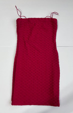 MINI RED JUNIOR DRESS SMALL